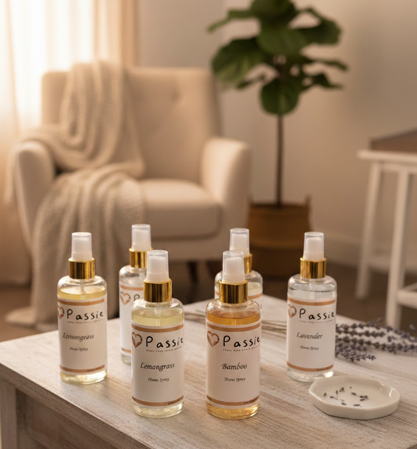 Home Spray van Passie Candles