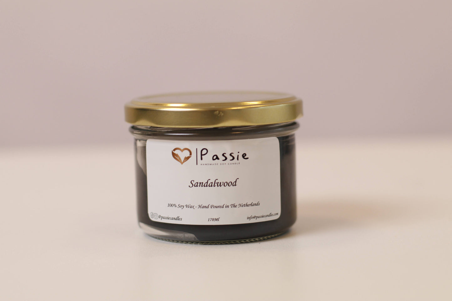 Sandelhout geurende sojakaars