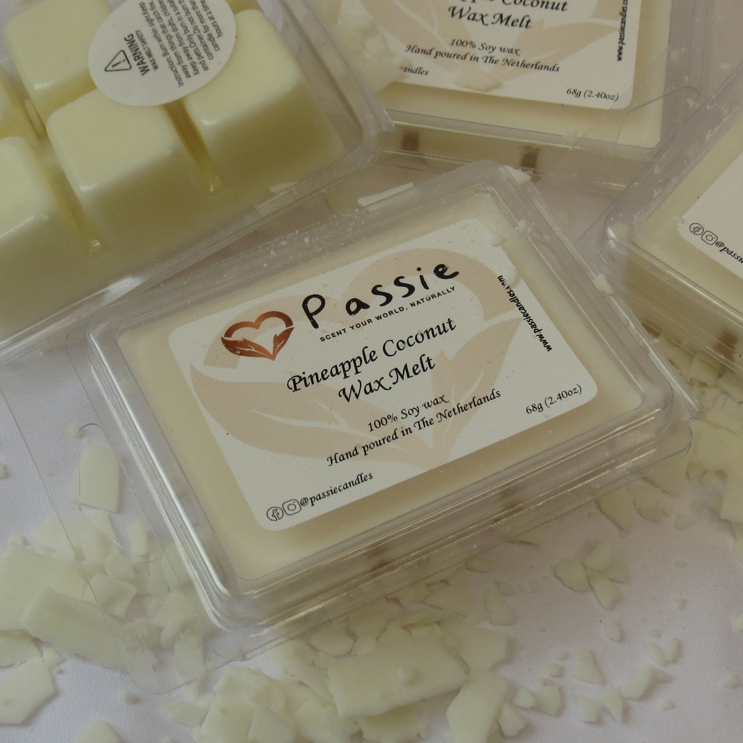 Ananas kokos wax smelt